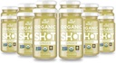 ALLWELLO Cold-Pressed Ginger Shot, 60 mL, USDA Imune Imune Booster Orgânico com Natu-RAL 12 Unidades por caso (12 Pack)