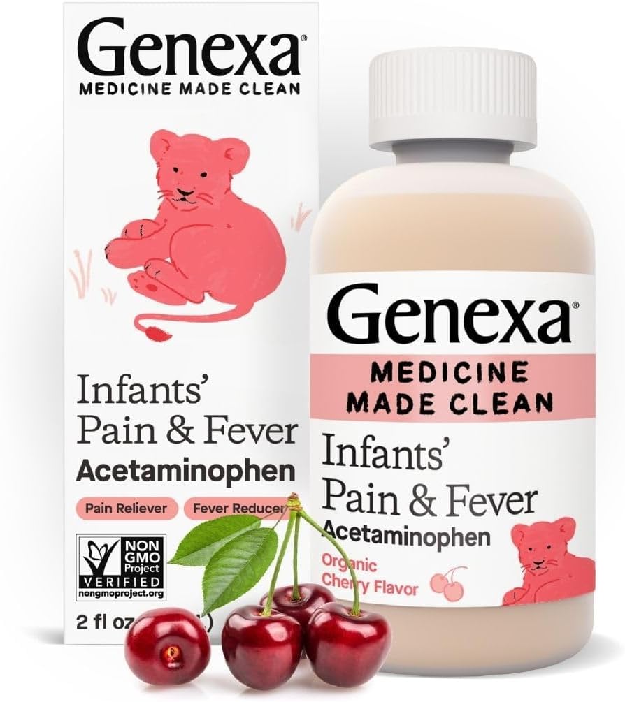 Genexa Infants' Clean Acetaminophen 儿童首选配料 =====================================================================================================================================================================================================================================