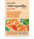 Ashwagandha 口服100 mg KSM 66 Ashwagandha、L-Theanine、Melatonin、维生素D3和镁、Vegan 脱衣舞、无糖、非GMO、30口服(莓)