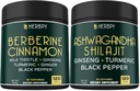 Bundle 7in1 Berberiini HCl & 5in1 Ashwagandha Shilajit Lisäravinteet