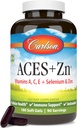 קרלסון - ACES + Zn, ויטמין A, C, E + Selenium & Zinc, Cell Health & Immune Support, Antioxidant, 180 Softgels
