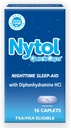 Nytol Quick Caps Nighttime Sleep Aid, Helps You Fall Asleep Fast, 16 Caplets