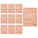 Boobie Body Superfood Protein Meal Replacement Shake, Vanilla Chai flavor | 19g Protein | 임신, Lactation, & Motherhood | 유기농, 채식, 제설 설탕, 10 싱글 세브 패킷 (1.02 온스)
