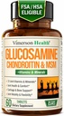Glucosamine Chondroitin MSM – Advanced Joint Supplements for Women and Men w/Multivitamins & Minerals - Glucosamine Sulfate 1000mg, Chondroitin Sulfate & MSM for Cartilage & Joint Support – 60 Tabs