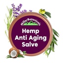 Hemp Salve - 皮肤润滑剂包,所有天然成份 - Aloe Vera,椰油,Rose Hips, & More, 1.7oz (6,000毫克)