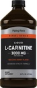 Piping Rock L-Carnitine Liquid | 3000mg | Berry Flavor | Fórmula Atleta Avanzada | Refuel Series Supplement | Non GMO, Gluten Free