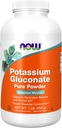 NOW Integratori alimentari, Polvere pura di glucosio di potassio 175 mg, minerale essenziale*, 1-polvere