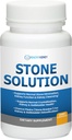 Stone Solution Capsules- Natural Dissolver, Kidney Stone Support & Kidney Cleanser, 60 Servings + Kidney Cleanse és a vese egészségügyi kiegészítés támogatása normál vese funkció, 60 sapkák