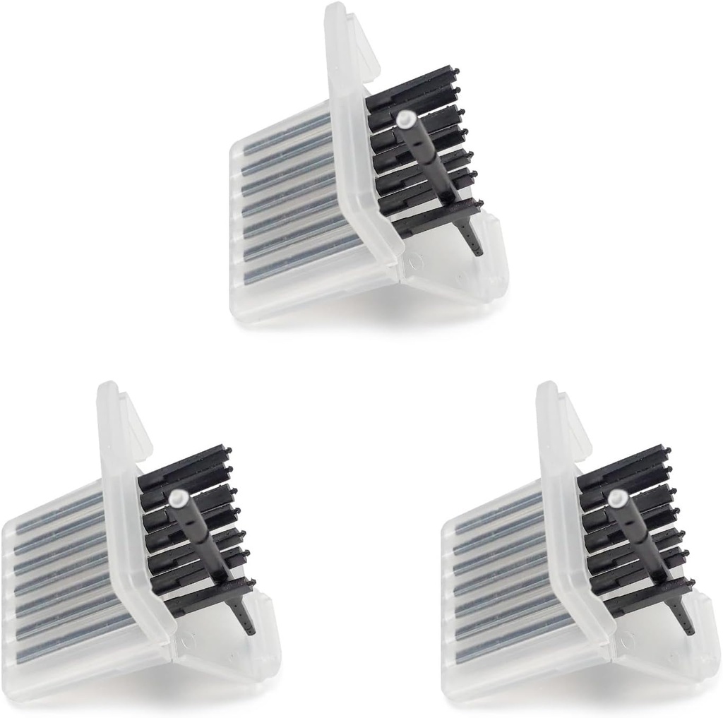 (24 Pcs) Cerustop Wax Guard Filtres per escoltar els subministraments d'Aids per a Phonak, escoltar l'Aid Wax Filtres Reound, Wise i Unitron, escoltar l'accés a l'Aidoris, "Reshow Parts netejant Kit (3 paquets)