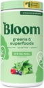 Bloom Nutrition Superfood Greens Powder, Enzimi Digestivi con Probiotici e Prebiotici, Salute Gut, Bloating Relief per le donne, Chlorella, Green Juice Mix with Beet Root Powder, 60 SVG, Original
