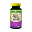 ikj Super Vitamin B-Complex Tablets Dietary Supplement, 100 Count
