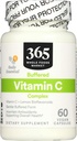 365 by Whole Foods Market, Buffered Vitamin C Complex, Веган, 60 капсули