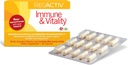 Reg'Activ Immune & Vitality - Metabolism Booster with Lactobacillus fermentum ME-3 Probiotics for Digestive Health Gut Health Supplements, with Vegan Vitamins Essential for Immune Health Maintenance