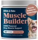 Femte & Fido Hunde Vektvinner - Høy Calorie Protein pulver for hund - Vekt gevinst Supplement for valper og eldre hunder - støtter muskel- og energigjenvinning - 3.17 oz (60 Serveringer)