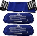 Ice Packs for Injuries Reusable (3-Piece Set) - Гарячі та холодні Ice Pack Терапія Гель обгортання підтримки - Підтримка відновлення, Joint та болю в м'язах - коліна, спини та більше (3 шт. набір - класичний)