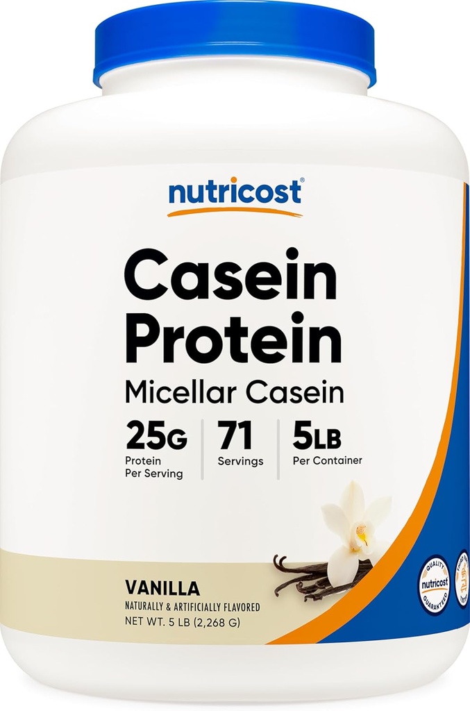 Casicost a Protein Powder 5l Vanilla - Micelar Casin, Guten Free, No-GMO