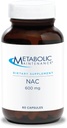 Manutenzione metabolica NAC 600 mg capsule - N-Acetyl Cysteine 600 mg Supplemento per fegato e supporto immunitario - Difesa antiossidante per uomini e donne 50+ - 60 capsule