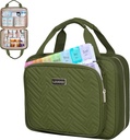 Leudes Travel Pill Bottle Organizer,Medicine Organizer und Speicher,Home Medication Bag, Cases, Träger für Pillen,Vitamin,Fish Oil, Ergänzungen für Frauen und Männer (Medium, Army Green)
