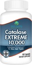 Best Earth Naturals Catalase Extreme Supplement 10,000 Saw Palmetto, Biotin, Fo-Ti, PABA - Güclü Saç üçün Saçlar - 60 Kapsül (30-Day Supply)
