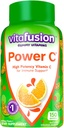 Vitafusion Elderberry Gummy Vitaminas 90ct & Power C Vitamina C Gummies para suporte imunológico 150ct