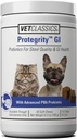 Vet Classics Protegrity GI Probiotics for Dogs & Cats for Stool Quality & Gastrointestinal Health, stöder GI Health i stressad och obalanserad, 45 Soft Chews