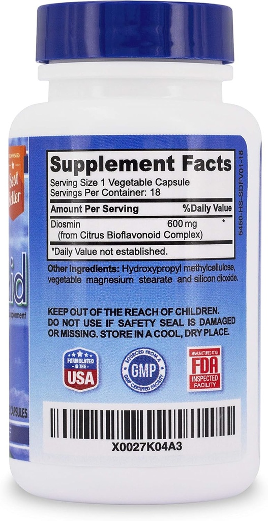 HemRid Ultra - Kräuterhämorrhoid Pillen für Quick Comfort (2 Wochen Dose). Hergestellt in den USA. Assurance to Work oder Ihr Geld zurück.