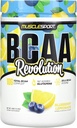 Musclesport BCAA Revolution Amino Acid Powder supplement for Men " Women - Intra Workout Training Complex - Recovery supplement (Blueberry Lemonade, 30 Servings)