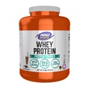 NOW Foods Sports Nutrition, Whey Protein, 24 g With BCAAs, Creamy Chocolate Powder, 6-Pound