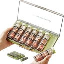 3 Times a Day Pill Організатор 7 День, Великий Щотижневий Pill Організатор, Щотижнева Pill Box з 7 окремими контейнерами, портативний щоденний медичний планувальник Case для медицини Вітамін Рибна добавка (зелена)