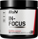 BARE PERFORMANCE NUTRITION, BPN in-Focus Brain Support Supplement, לשפר את Focus & Energy, Alpha GPC, Raspberryade, 40 משרתים