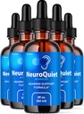 (5 Pack) NeuroQuiet Drops - Rəsmi NeuroQuiet Daily İştirakçılıq Support All Natural Clean Liquid Dəstək Dəniz üçün Advanced Formula, Auditory Clarity & Inner Ear Balance Reviews, 5 Aylıqlar üçün 5 Şişeler