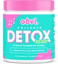 Obvi Detox Colon Cleanse Supplement | 소화 및 구트 건강 증진, 완화, 도신 제거| 밀크 이틀, 심플 허스크, 세나 리프와 면역 지원 | 90 캡슐 | 30 인