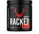 Bucked Up Racked Blood Raz | Intra Workout BCAA 2-1-1 Formula with L Carnitine Acetyl L Carnitine Taurine and L Tyrosine | Amino Acid Powder Supplement (30 Servings)