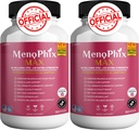 MenoPhix Max Premium Menopause תוסף תמיכה, 40 מיליארדים CFU, תוספת כוח, 180 קפסולות (2)