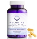 Relumins 1650mg L-Glutathione Complex with Hyaluronic, Alpha Lipoic, Rose HIPS, Vitamin E & Riboflavin, Inner Glow Mother's Day Wellness – Your Radiant Skin Starts Here, Made in USA – 90 Caps