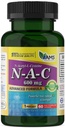 Amerika Medic & Science NAC 600mg - Lung Health & Immune Support, Liver Support & Antioksids - N-Acetyl-Cysteine - 60 Kapsüller (Paket 1)
