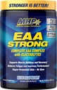 Máximo rendemento humano Mhp Eaa Strong, Suplementos de aminoácidos, Os 9 aminoácidos esenciais, Bcaas, Electrolytes, Blue Raspberry, 1.2 Pound