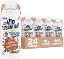 BONAN KIDS essencials (1. 5 kcal/ mL) Chocolate Craze Nutrial Beu, 10g Protein, C, D, B12, i Zinc, 8 Oz (Pck de 24)