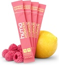 HUMA CHIA Hydration 음료 혼합, 라즈베리 Lemonade 15 패킷 - 낮은 칼로리, 스포츠 및 운동을위한 높은 전해질 분말 - 100 % 자연, 1g 설탕, 10 칼로리