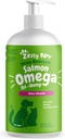 Zesty Paws Salmon Omega Oil Hemp Wild Alaskan Salmon Oil Omega 3 və 6 Fatty Acids ilə Immune Sistem funksiyası 32oz