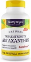 Astaxantina 12 mg (Naturale, Astapure, Triple Strength, Non OGM, Gluten Free, Supporto per gli occhi, Supporto congiunto, Supporto immunitario), 150 Softgels