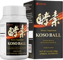 Koso Ball Infuso con Pure 160 Fermented Ingredienti, Supporta Stomach & Intestine Health, Salute Immune, Integratori Giapponesi per Benessere & Nutrizione Equilibrata, Piccole 342 Pezzi, Confezione da 1