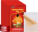 KINGDY Capsaicin Patches, 4.72 "x7.08" Hồng cầu (100)