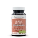 Secrets of the Tribe Hirsu Secret 60 Capsules, 1000 mg, Saw Palmetto, Black Cohosh, Vitex, Spearmint, Lavender, Green Tea. Unwanted Face & Body Hair (60 Capsules)