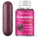 Menopause Vitamins Beadlets with Black Cohosh, Red Clover & More | Hot Flashes, Night Sweats & Mood Support | Menopause Supplements for Women with Dong Quai, Chaste Tree Berry & DIM | Non-GMO 30ct