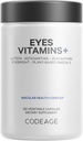 Codeage Eyes Vitamine - AREDS 2 basierte Formel-Ergänzung - 2-Monats-Versorgung - Vitamine A, C, E, Zink, Lutein, Astaxanthin, Zeaxanthin, Eyebright, Marigold, Bilberry, Saffron, Omega-3-120 Kapseln