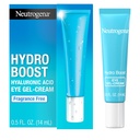 Neutrogena Hydro Boost Under Eye Cream, met Gezuiverd Hyaluronzuur, houdt onder het ooggebied op zoek glad & gehydrateerd, geurenvrij en niet-comedogeen, 0,5 oz
