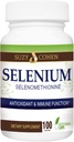 Suzy Cohen Selenium Supplement 200 mcg, Maintain Healthy Heart, Immune System, Support Thyroid, Prostrate Function, Yeast Free Chelated Tummy Friendly Amino Acid, Highly Bioavailable, 100 Veg Capsule