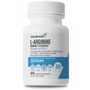 L-Arginine Capsules - 1285MG Blend of Ashwagandha, L-Theanine, Magnesium, GABA, Zinc & Tart Cherry - Non-GMO, 60 Veggie Capsules for Men and Women