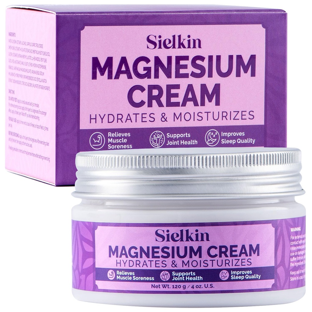 Magnesium Leg Cream: Магнітний масло для солодкого сну